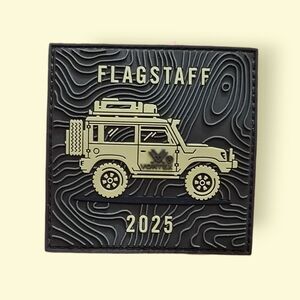 Flagstaff 2025 Vortex Off-Road PVC Patch (Hook & Loop / Velcro)